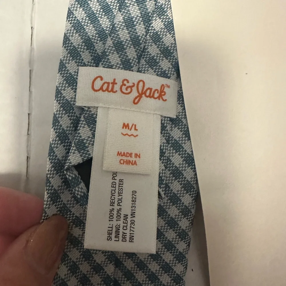 NWT Boys Neck Ties Lot of 3 Cat & Jack 2 S/M and‎ 1 M/L